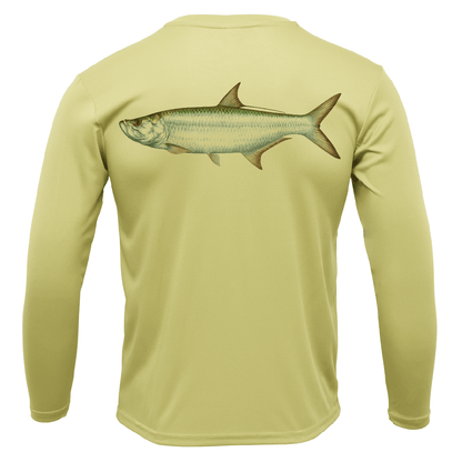 Siesta Key, FL Tarpon Long Sleeve UPF 50+ Dry - Fit Shirt - Angler's Pro Tackle & Outdoors