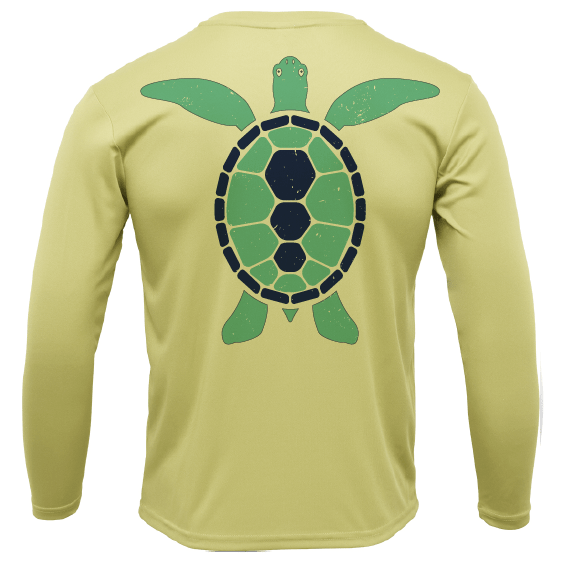 Siesta Key, FL Turtle Long Sleeve UPF 50+ Dry - Fit Shirt - Angler's Pro Tackle & Outdoors