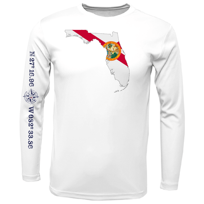 Siesta Key State of Florida Long Sleeve UPF 50+ Dry - Fit Shirt - Angler's Pro Tackle & Outdoors