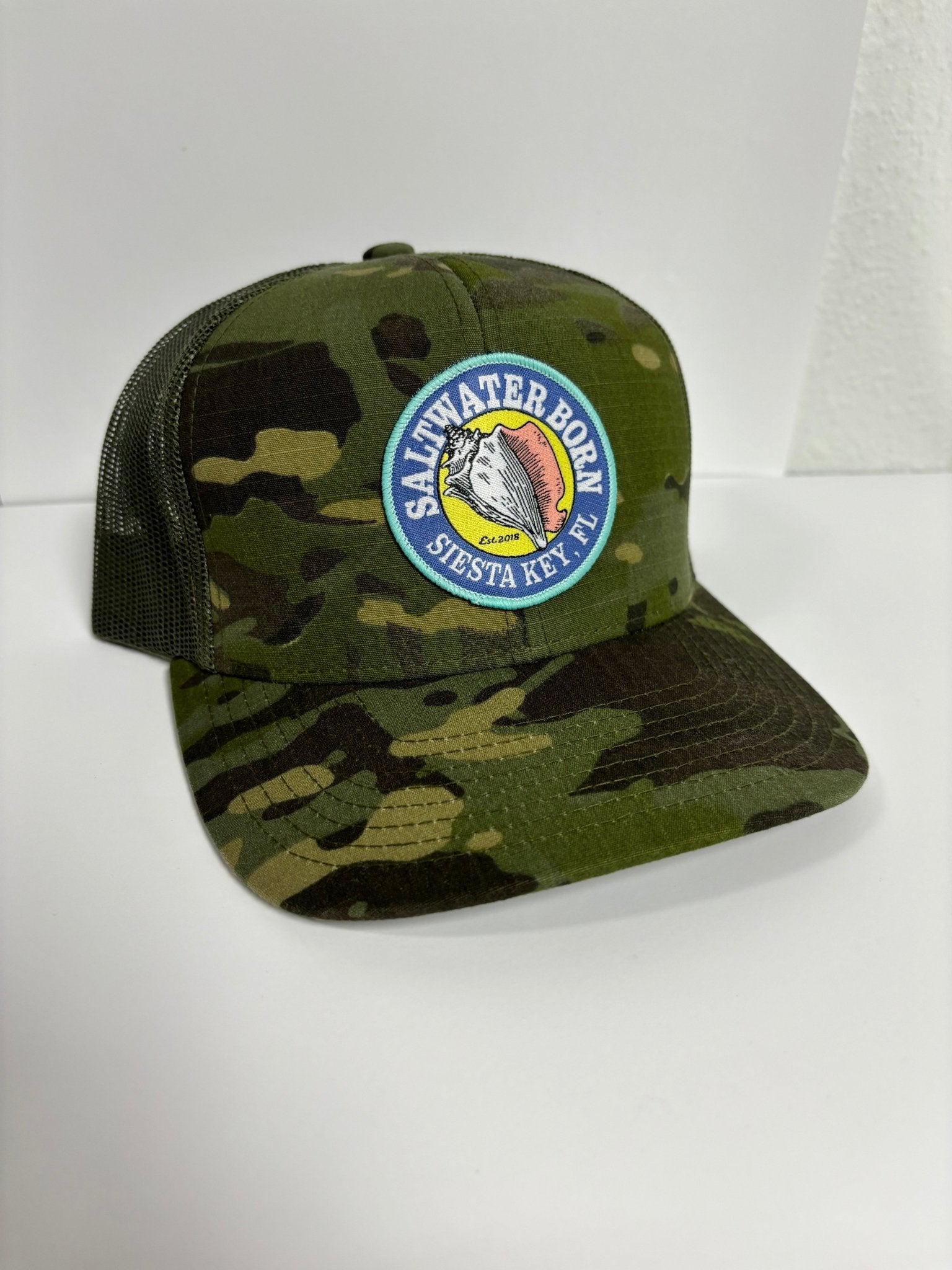 Siesta Key Structured Mesh Trucker Hat - Angler's Pro Tackle & Outdoors