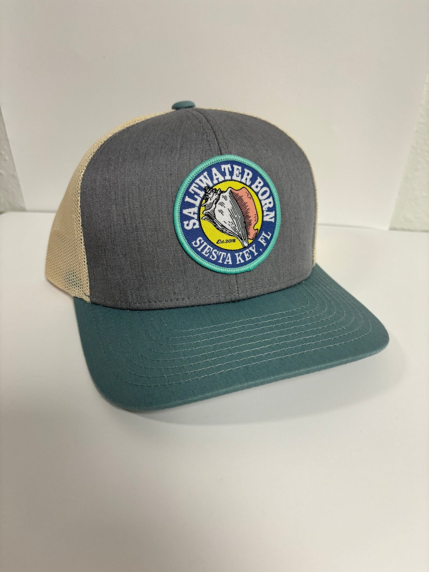 Siesta Key Structured Mesh Trucker Hat - Angler's Pro Tackle & Outdoors