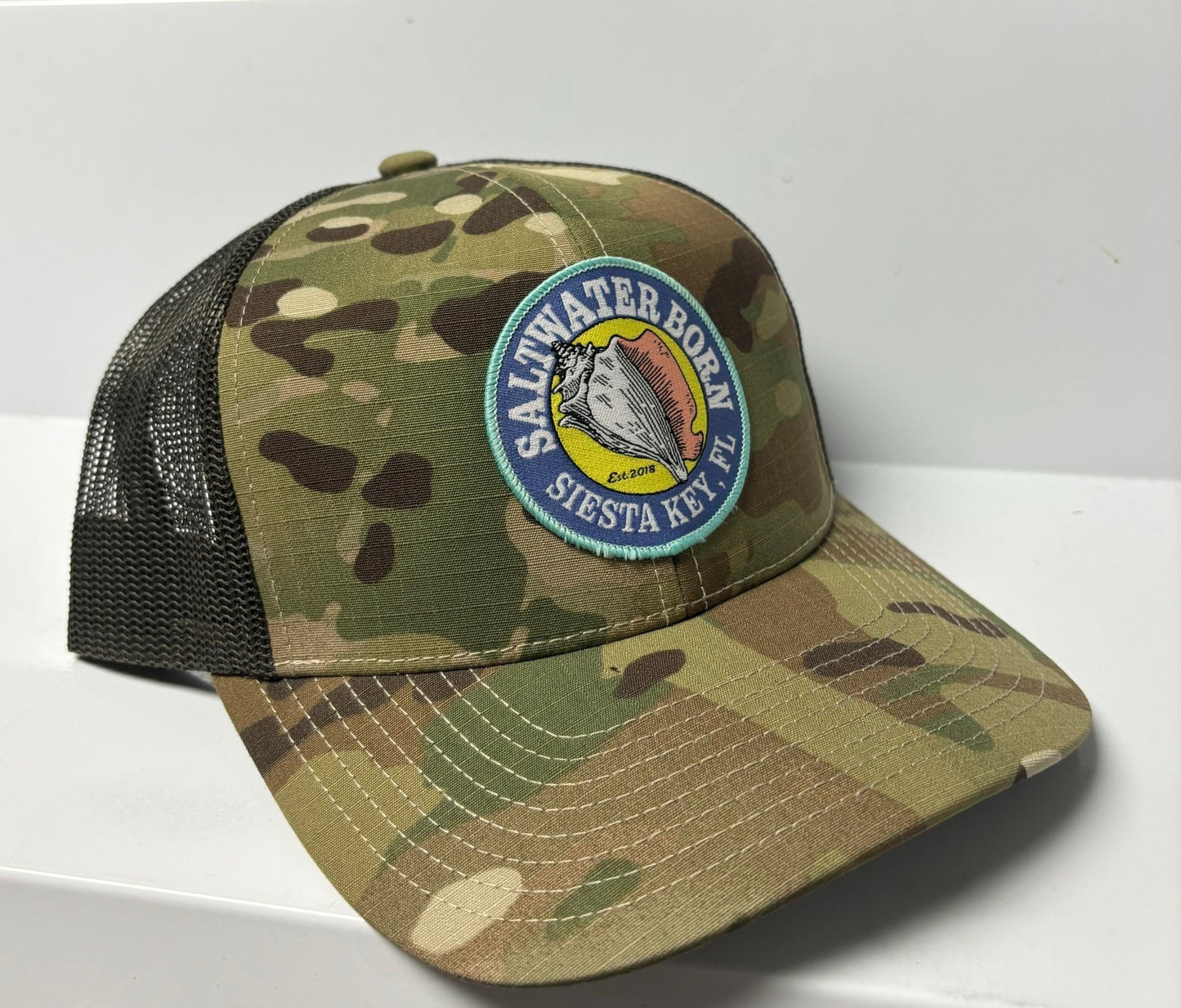 Siesta Key Structured Mesh Trucker Hat - Angler's Pro Tackle & Outdoors