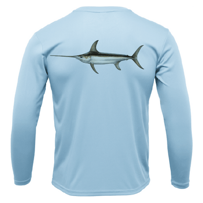 Siesta Key Swordfish Long Sleeve UPF 50+ Dry - Fit Shirt - Angler's Pro Tackle & Outdoors