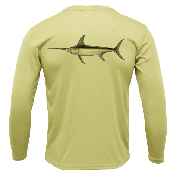 Siesta Key Swordfish Long Sleeve UPF 50+ Dry - Fit Shirt - Angler's Pro Tackle & Outdoors