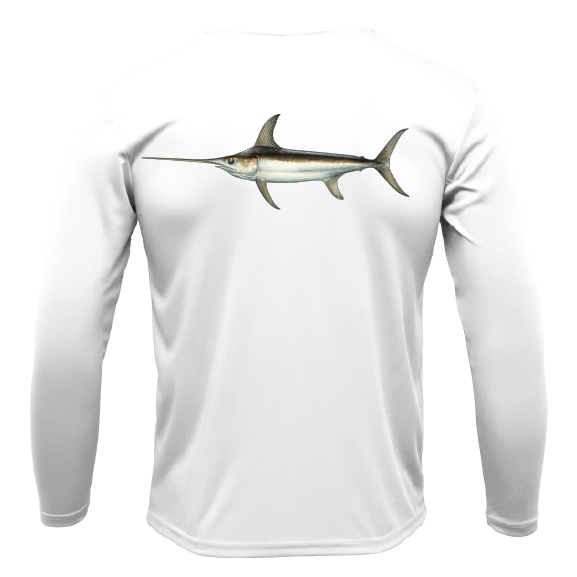 Siesta Key Swordfish Long Sleeve UPF 50+ Dry - Fit Shirt - Angler's Pro Tackle & Outdoors