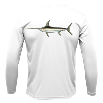 Siesta Key Swordfish Long Sleeve UPF 50+ Dry - Fit Shirt - Angler's Pro Tackle & Outdoors