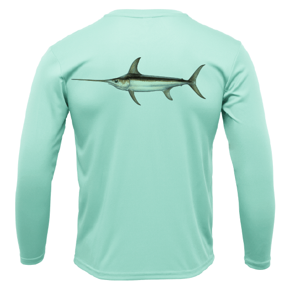 Siesta Key Swordfish Long Sleeve UPF 50+ Dry - Fit Shirt - Angler's Pro Tackle & Outdoors