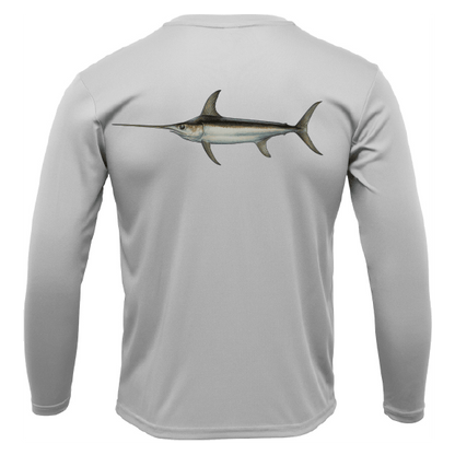 Siesta Key Swordfish Long Sleeve UPF 50+ Dry - Fit Shirt - Angler's Pro Tackle & Outdoors