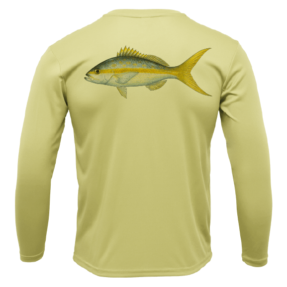 Siesta Key Yellowtail Long Sleeve UPF 50+ Dry - Fit Shirt - Angler's Pro Tackle & Outdoors