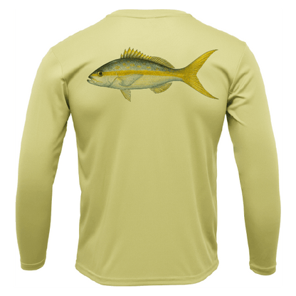 Siesta Key Yellowtail Long Sleeve UPF 50+ Dry - Fit Shirt - Angler's Pro Tackle & Outdoors