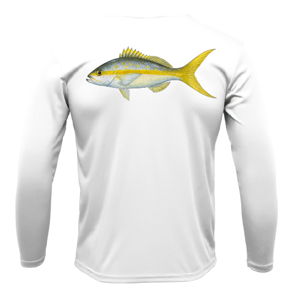 Siesta Key Yellowtail Long Sleeve UPF 50+ Dry - Fit Shirt - Angler's Pro Tackle & Outdoors