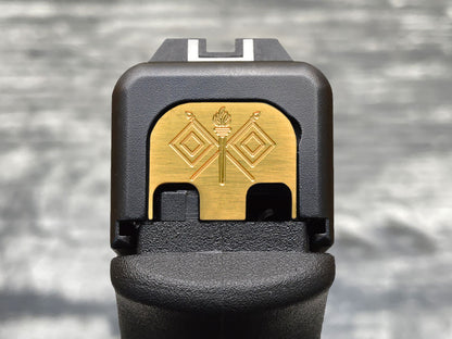 Milspin ARMY Slide Back Plates (Over 100 Emblems)