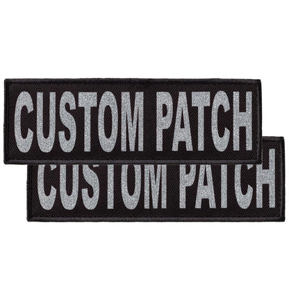 Dogline Personalized Removable Patches (Set of 2)