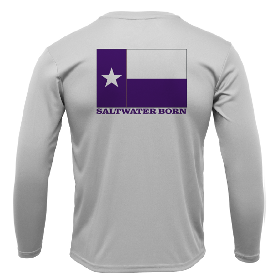 Saltwater Born Fort Worth Long Sleeve UPF 50+ Dry-Fit Shirt