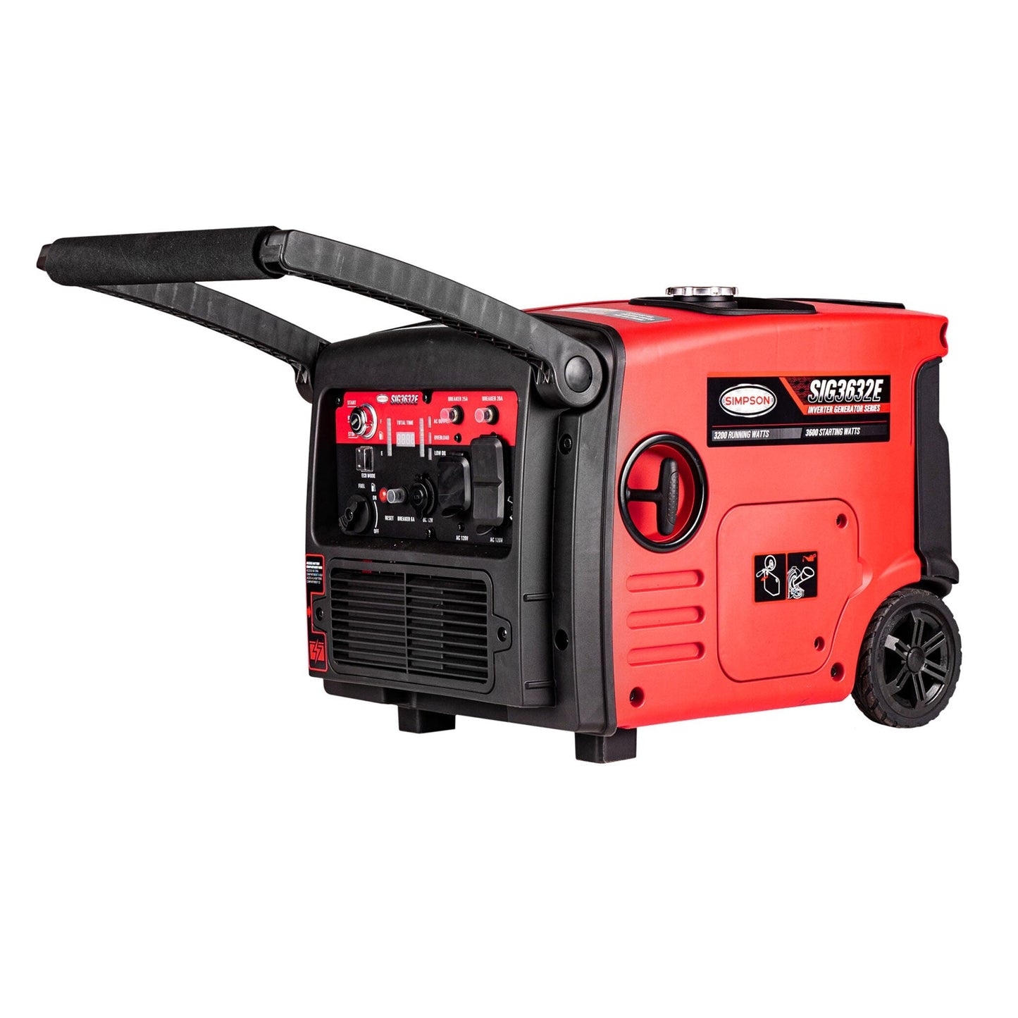 SIMPSON Portable 3200 Watt Gas Inverter Generator and Portable Power Station - Angler's Pro Tackle & Outdoors