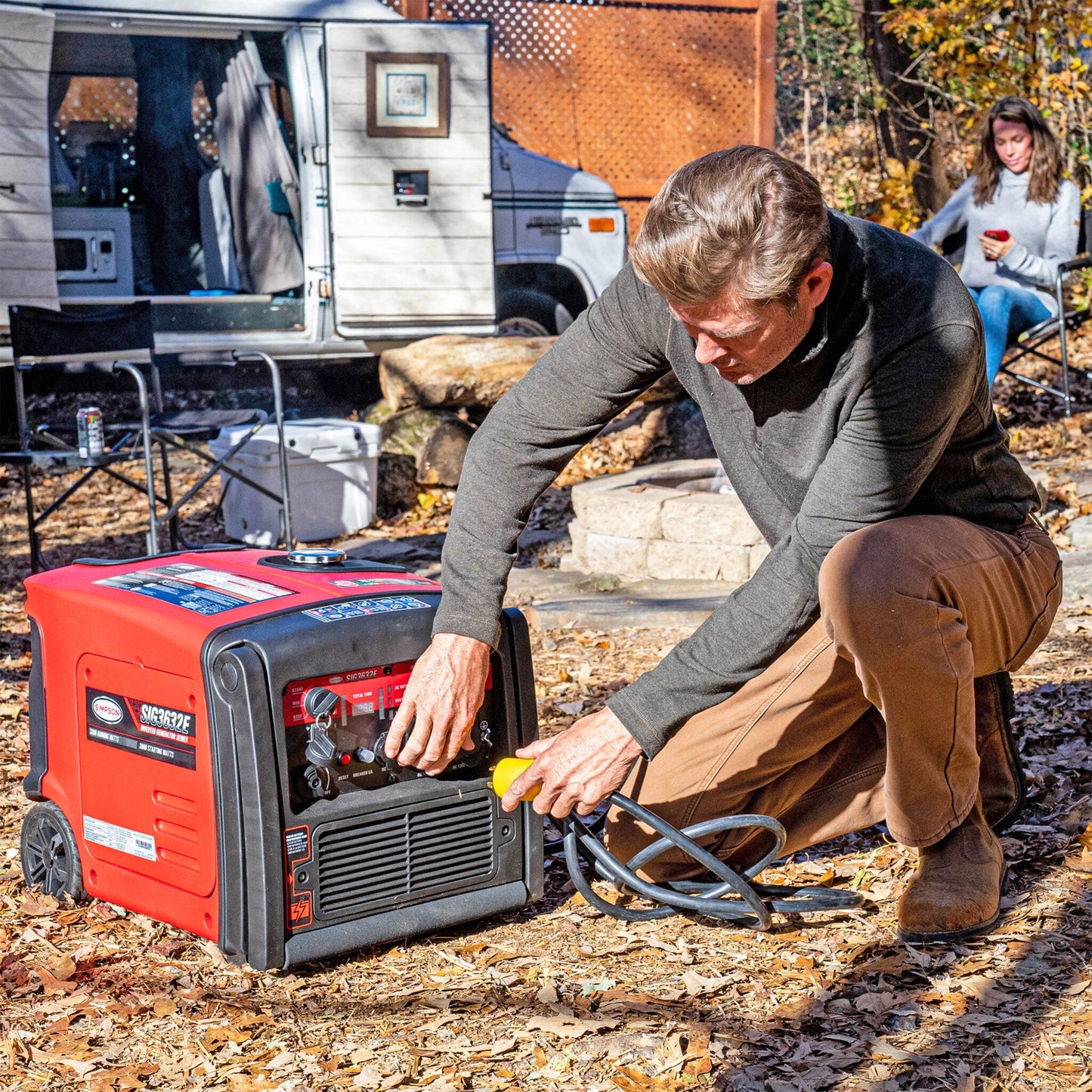 SIMPSON Portable 3200 Watt Gas Inverter Generator and Portable Power Station - Angler's Pro Tackle & Outdoors