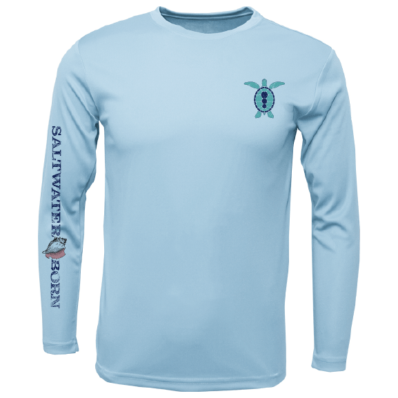 SK, FL Turtle on Chest Long Sleeve UPF 50+ Dry - Fit Shirt - Angler's Pro Tackle & Outdoors