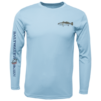 SK Trout on Chest Long Sleeve UPF 50+ Dry - Fit Shirt - Angler's Pro Tackle & Outdoors