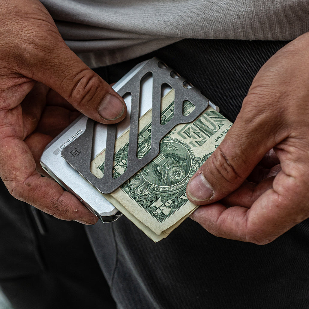 DANGO SK1 Titanium Money Clip