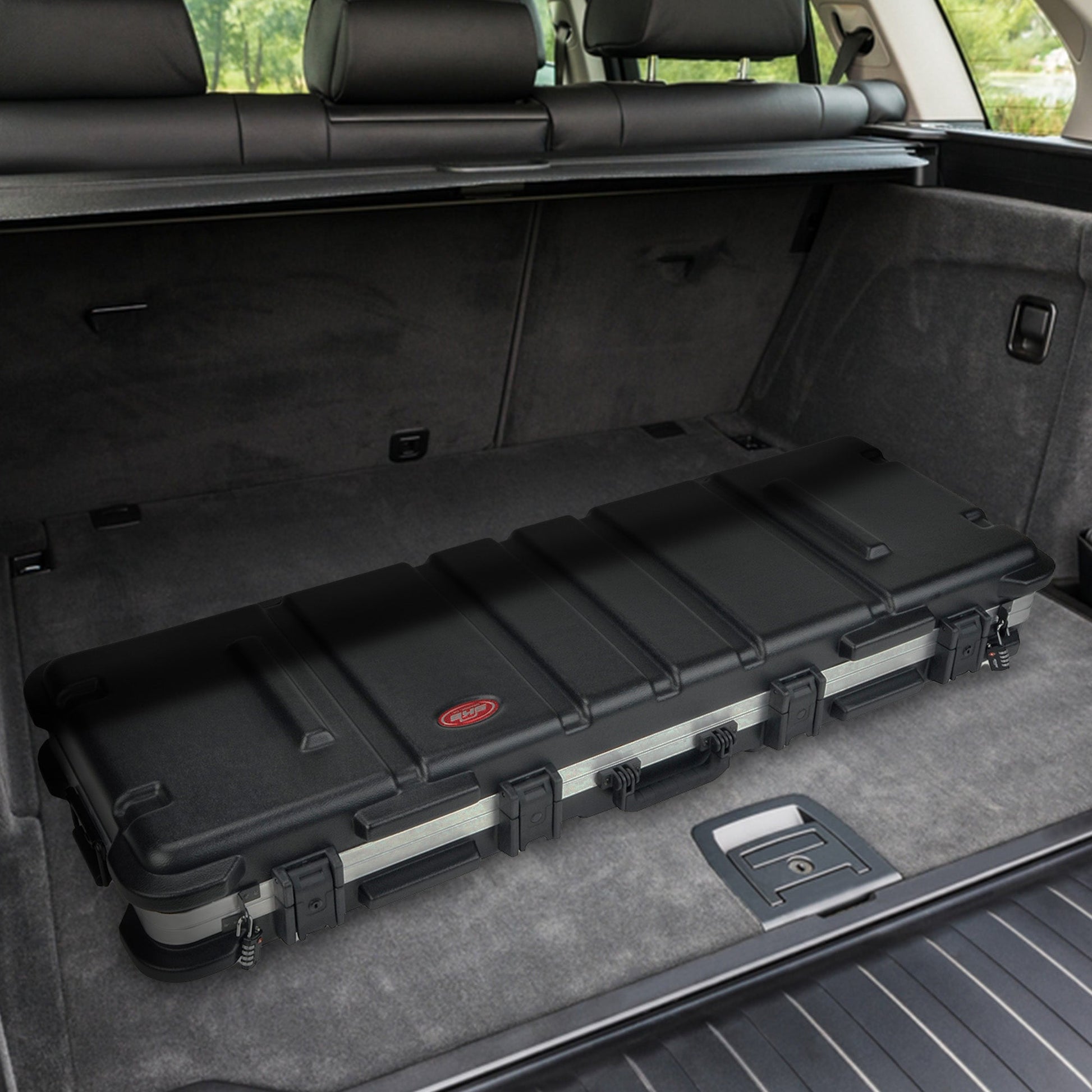 SKB Cases 2SKB - 5014 Hard Exterior Waterproof ATA 50 - Inch Double Bow Case, Black - Angler's Pro Tackle & Outdoors