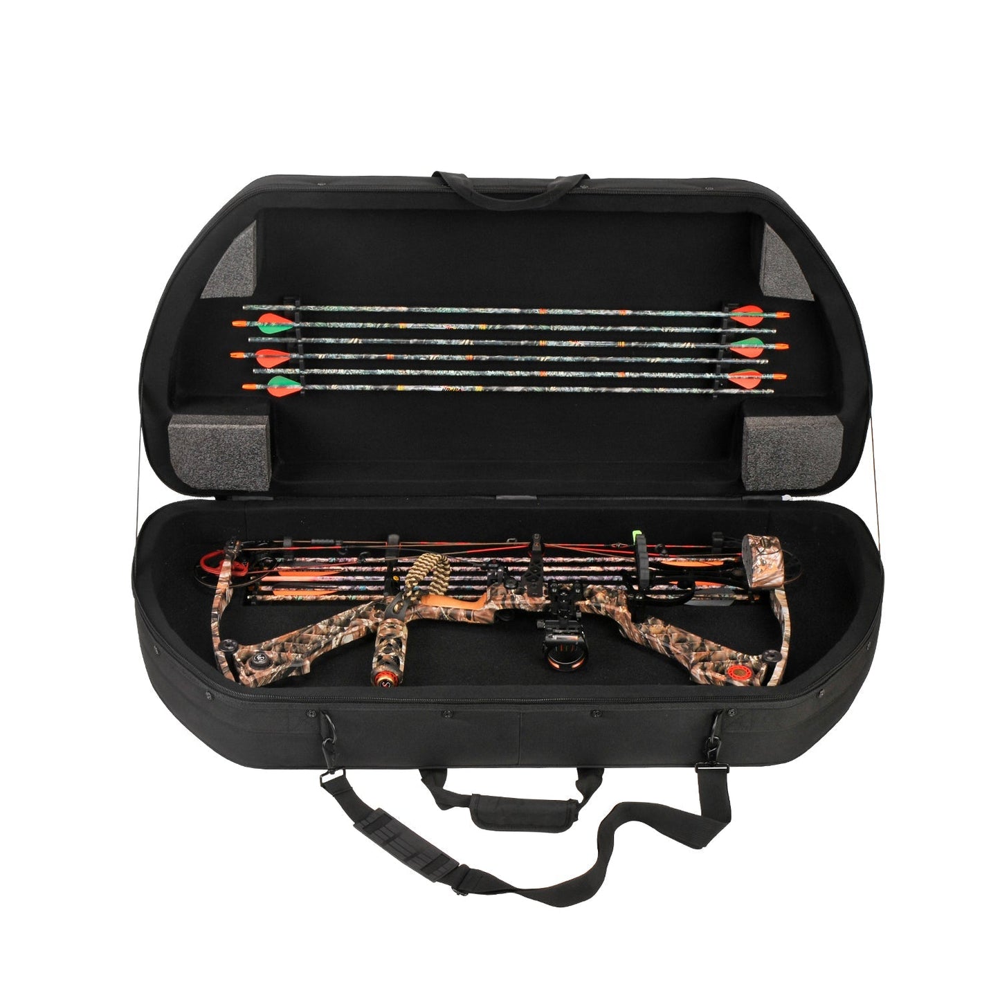 SKB Cases 2SKB - SC4120 Nylon Exterior Waterproof Hybrid Bow Utility Case, Black - Angler's Pro Tackle & Outdoors