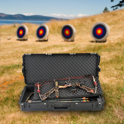 SKB Cases 3I - 4217 - db iSeries Double Rifle or Bow Case with Hard Plastic Exterior - Angler's Pro Tackle & Outdoors