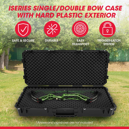 SKB Cases 3I - 4719 - PL iSeries Single/Double Bow Case with Hard Plastic Exterior - Angler's Pro Tackle & Outdoors