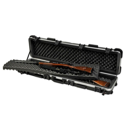 SKB Cases 5009 ATA 300 Hard Exterior Waterproof Double Rifle Transport Case - Angler's Pro Tackle & Outdoors