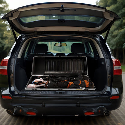 SKB Cases Double ATA Standard Hard Plastic Storage Wheeled Golf Bag Travel Case - Angler's Pro Tackle & Outdoors