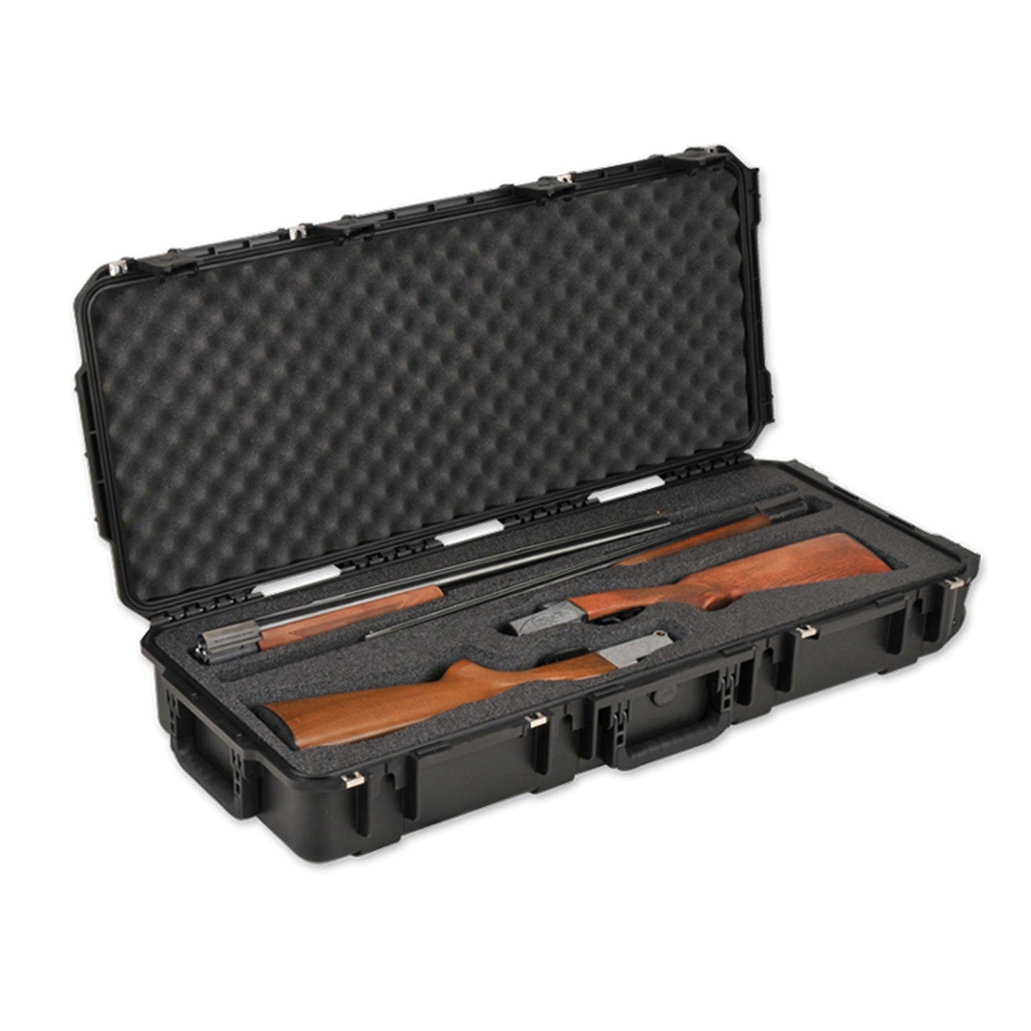 SKB Cases iSeries 3614 Hard Exterior Double Custom Breakdown Shotgun Case, Black - Angler's Pro Tackle & Outdoors