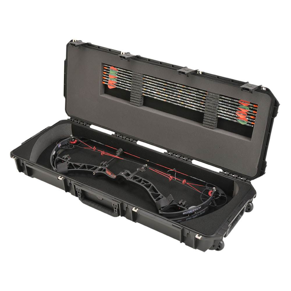 SKB Cases iSeries 4214 Hard Plastic Injection Molded Parallel Limb Bow Case - Angler's Pro Tackle & Outdoors