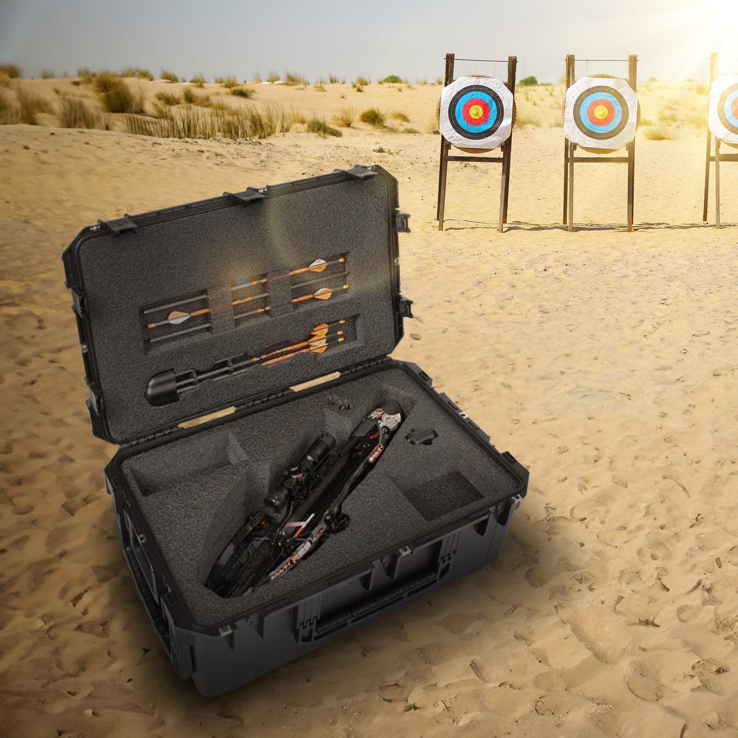 SKB iSeries Ravin R26 and R29 Heavy Duty Military Grade Crossbow Case, Black - Angler's Pro Tackle & Outdoors