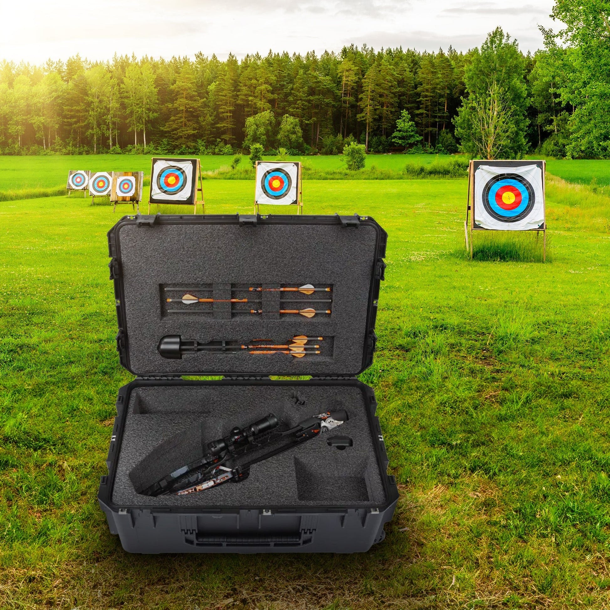 SKB iSeries Ravin R26 and R29 Heavy Duty Military Grade Crossbow Case, Black - Angler's Pro Tackle & Outdoors