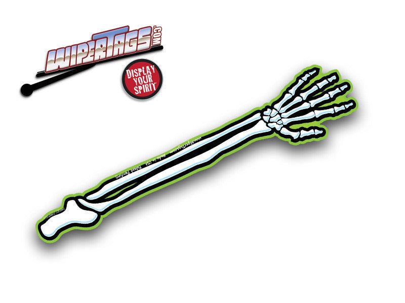 Skeleton Arm Wave *REFLECTIVE* WiperTags - Angler's Pro Tackle & Outdoors