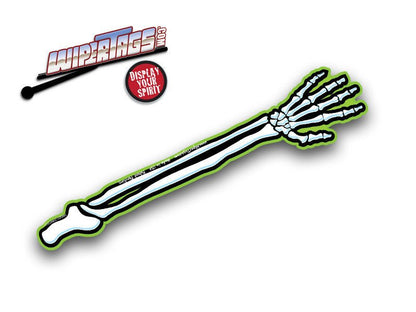 Skeleton Arm Wave *REFLECTIVE* WiperTags - Angler's Pro Tackle & Outdoors