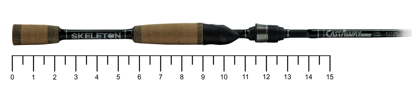 CastAway Skeleton Nano - SKNSMS7 - Medium Spinning
