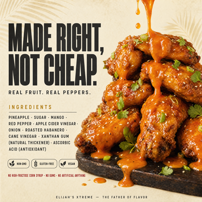 Elijah's Xtreme  Pineapple-Mango Habanero Hot Sauce