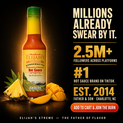 Elijah's Xtreme  Pineapple-Mango Habanero Hot Sauce
