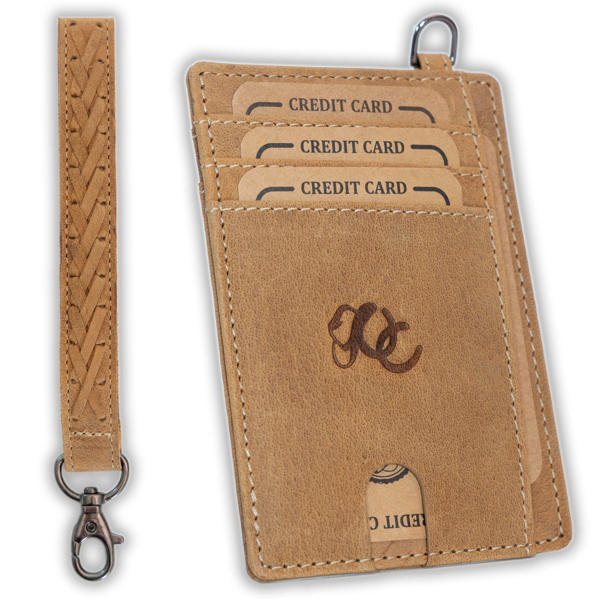 UC Leather Company Wristlet Wallet