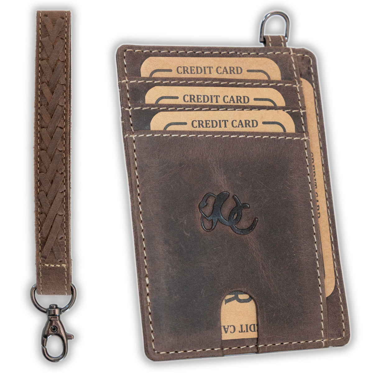 UC Leather Company Wristlet Wallet