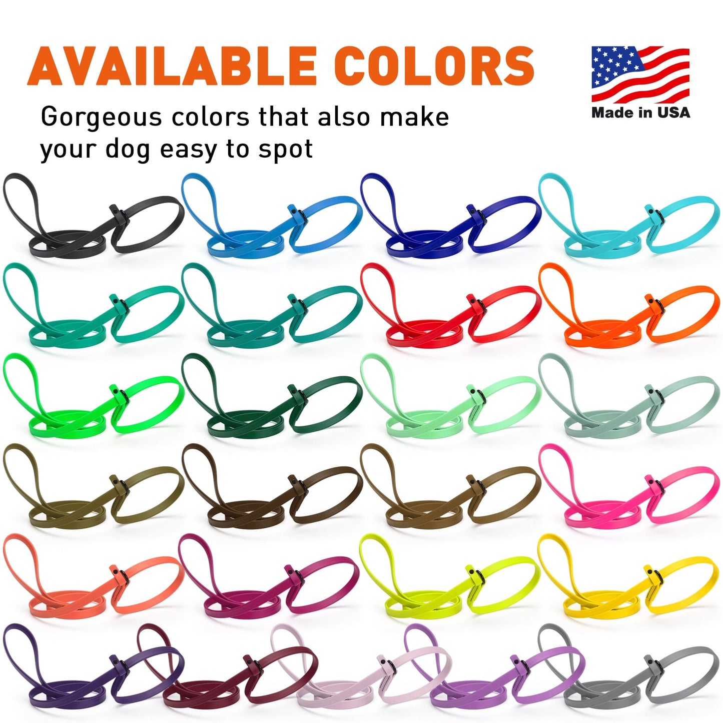 Dogline Biothane Slip Lead