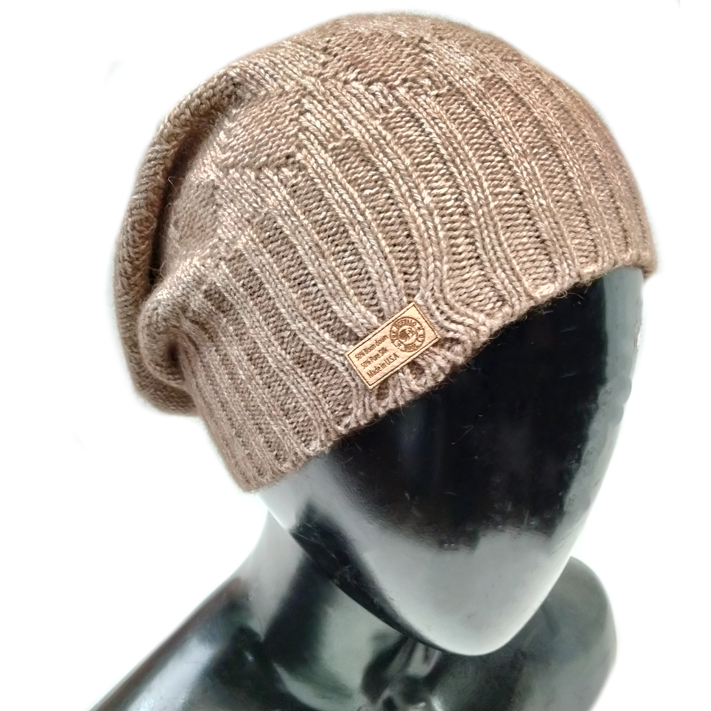 The Buffalo Wool Co. Slouched Bison Beanie