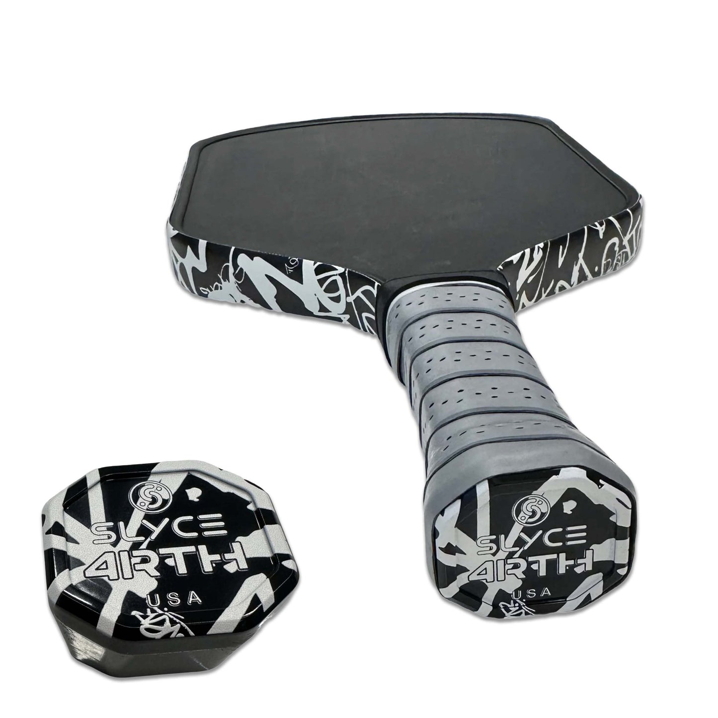 Slyce Sport Special Edition 4rth Graffiti White SpeedCap (28g, 1.0 oz.) Paddle Performance Enhancer - Angler's Pro Tackle & Outdoors