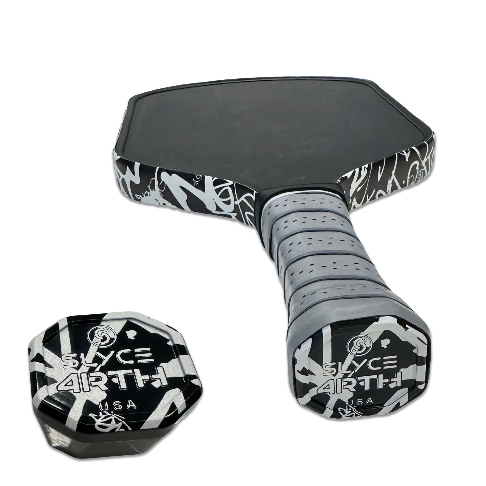 Slyce Sport Special Edition 4rth Graffiti White SpeedCap (28g, 1.0 oz.) Paddle Performance Enhancer - Angler's Pro Tackle & Outdoors