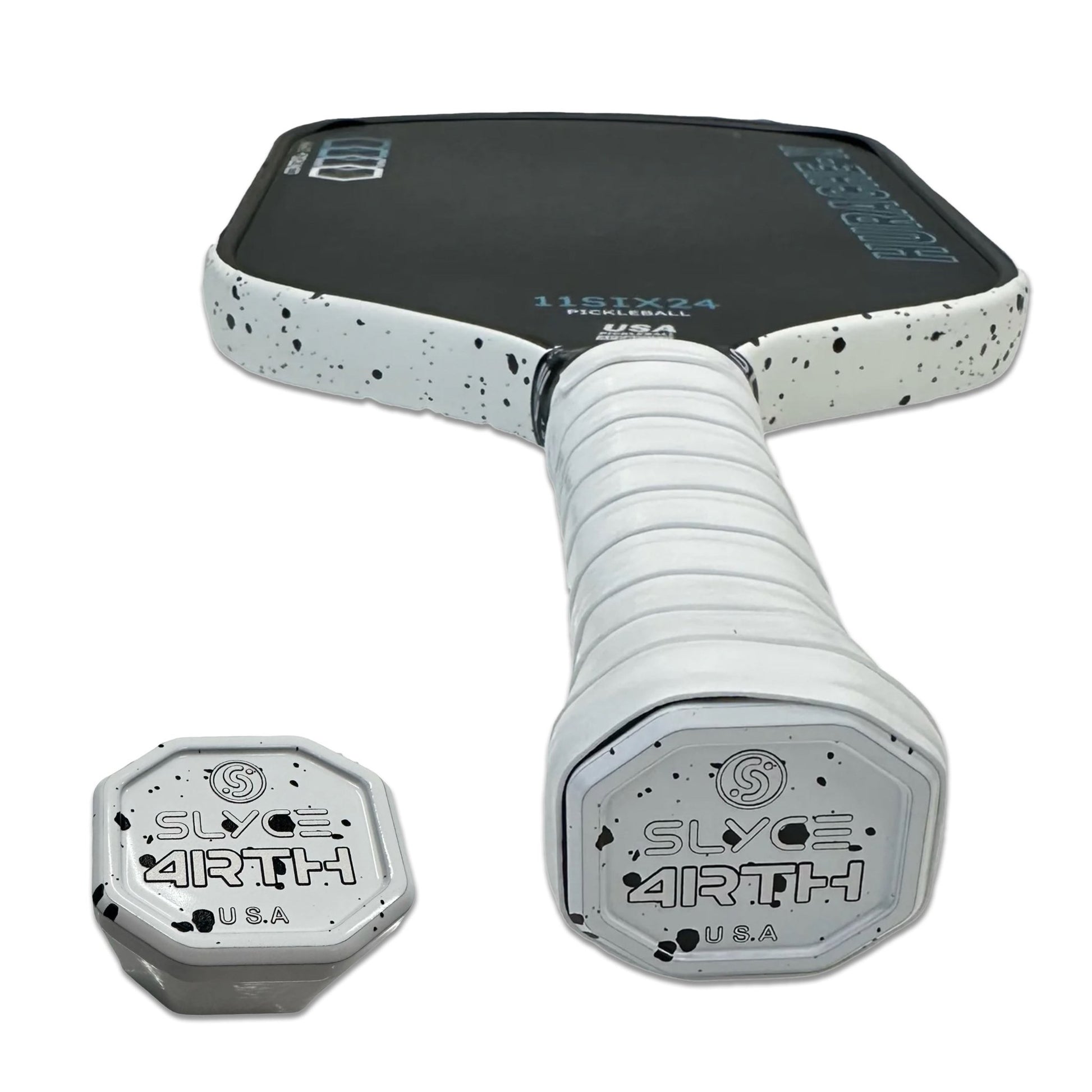 Slyce Sport Special Edition 4rth Pickleball White/Black Paint SpeedCap (28g, 1.0 oz.) Paddle Performance Enhancer - Angler's Pro Tackle & Outdoors