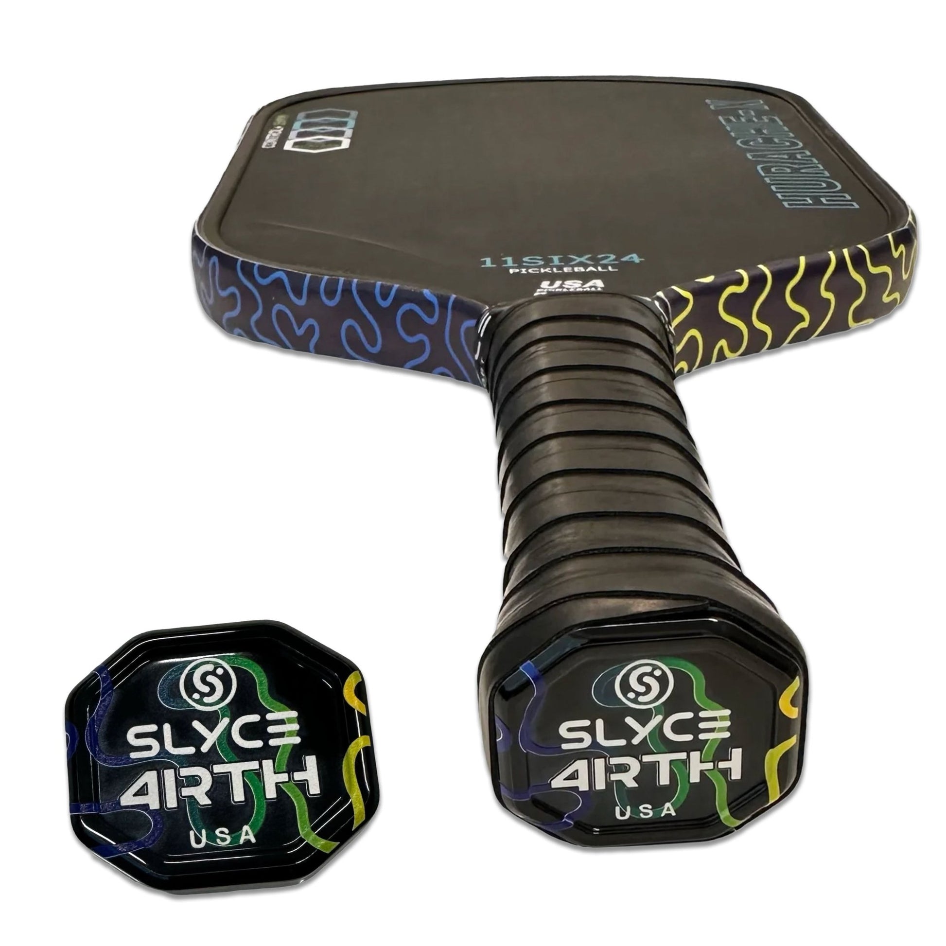 Slyce Sport Special Edition 4rth Squiggly Lines SpeedCap (28g, 1.0 oz.) Paddle Performance Enhancer - Angler's Pro Tackle & Outdoors