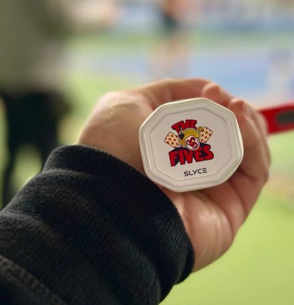 Slyce Sport Special Edition New Jersey Five’s SpeedCap (28g, 1.0 oz.) Paddle Performance Enhancer - White - Angler's Pro Tackle & Outdoors