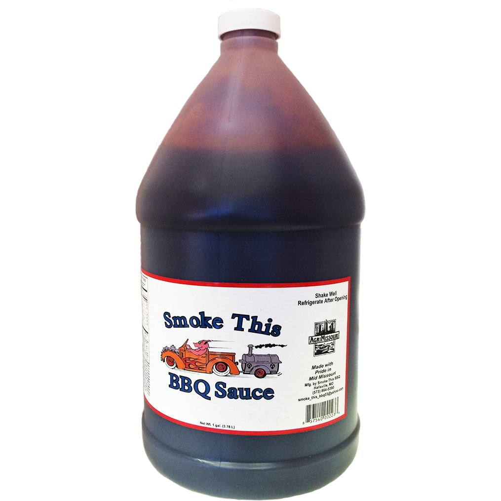 Smoke This Kansas City Style BBQ Sauce Gallon - Angler's Pro Tackle & Outdoors