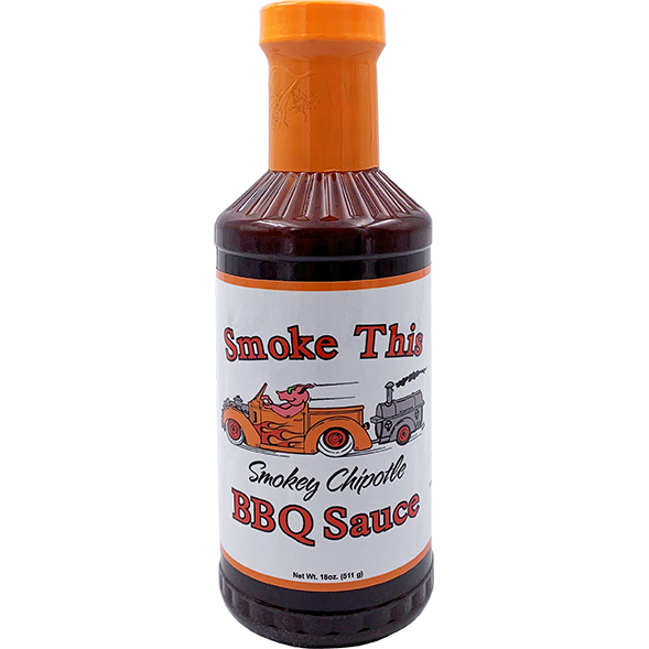 Smoke This Smokey Chipotle BBQ Sauce 18 oz.