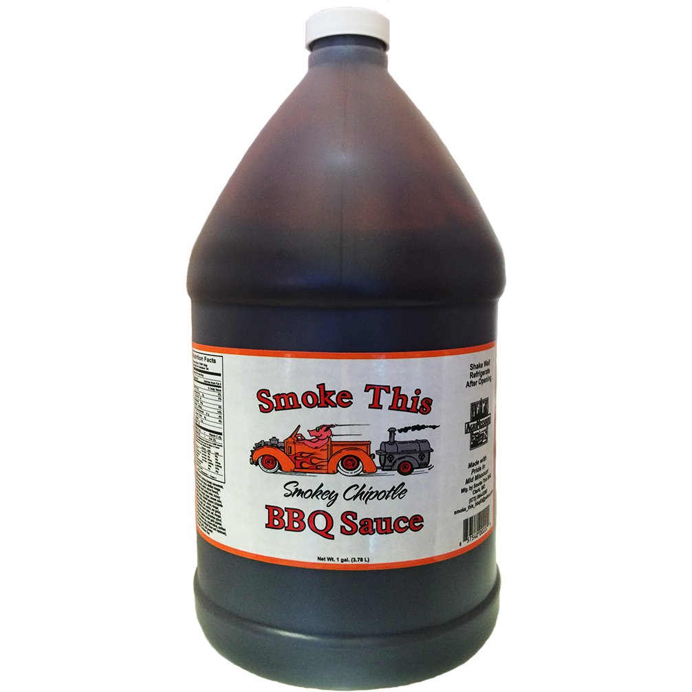 Smoke This Smokey Chipotle BBQ Sauce Gallon - Angler's Pro Tackle & Outdoors